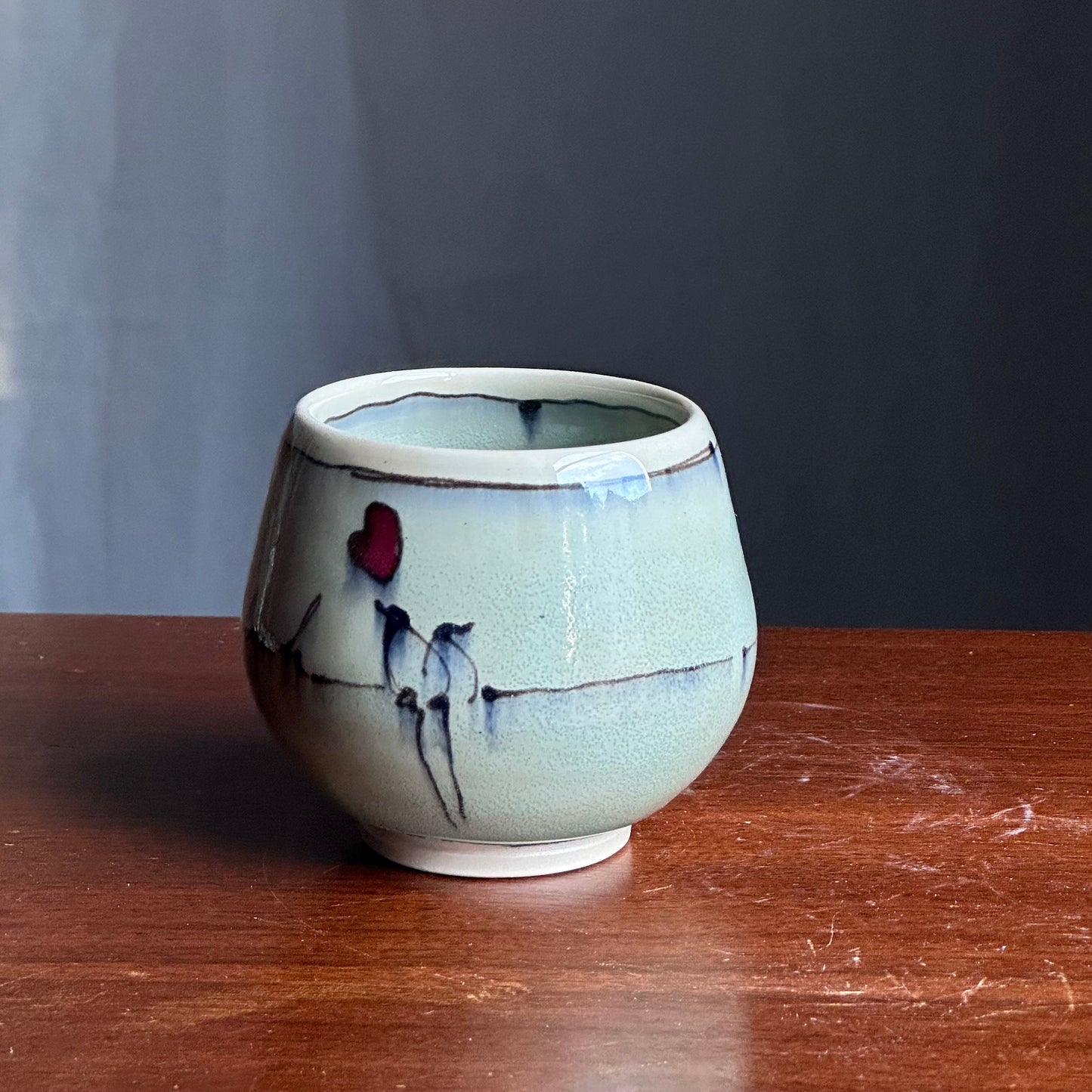Ceramic Cup Teacup Eat Shit Bruh Yunomi A82