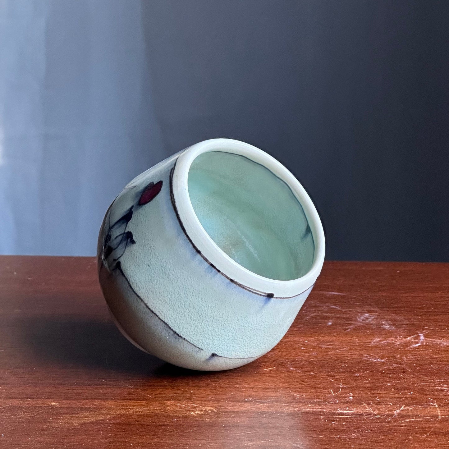 Ceramic Cup Teacup Eat Shit Bruh Yunomi A82