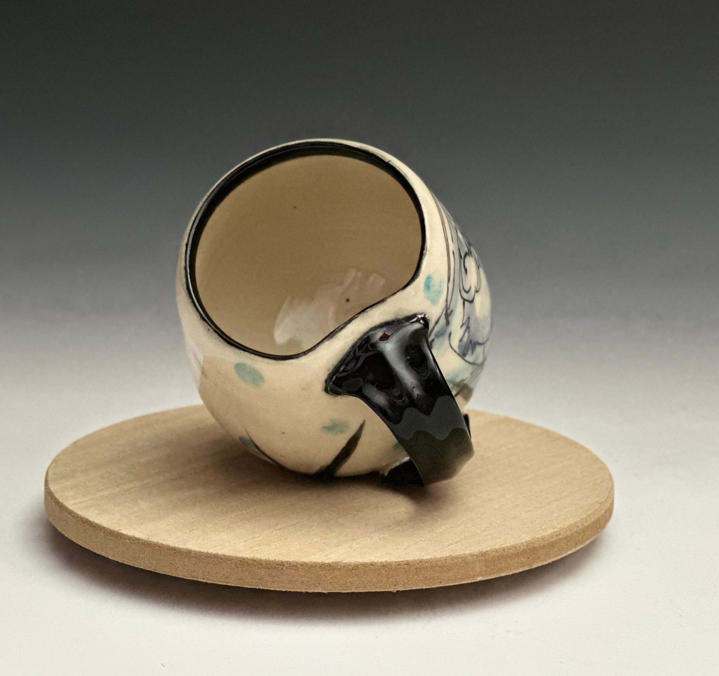 Crow Raven Mug Coffee Cup J2419