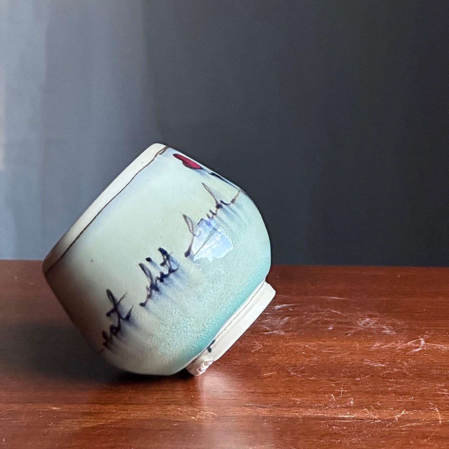 Ceramic Cup Mug Handleless Mug Teacup Wine Glass Swear Word Cup Teacup Yunomi A82