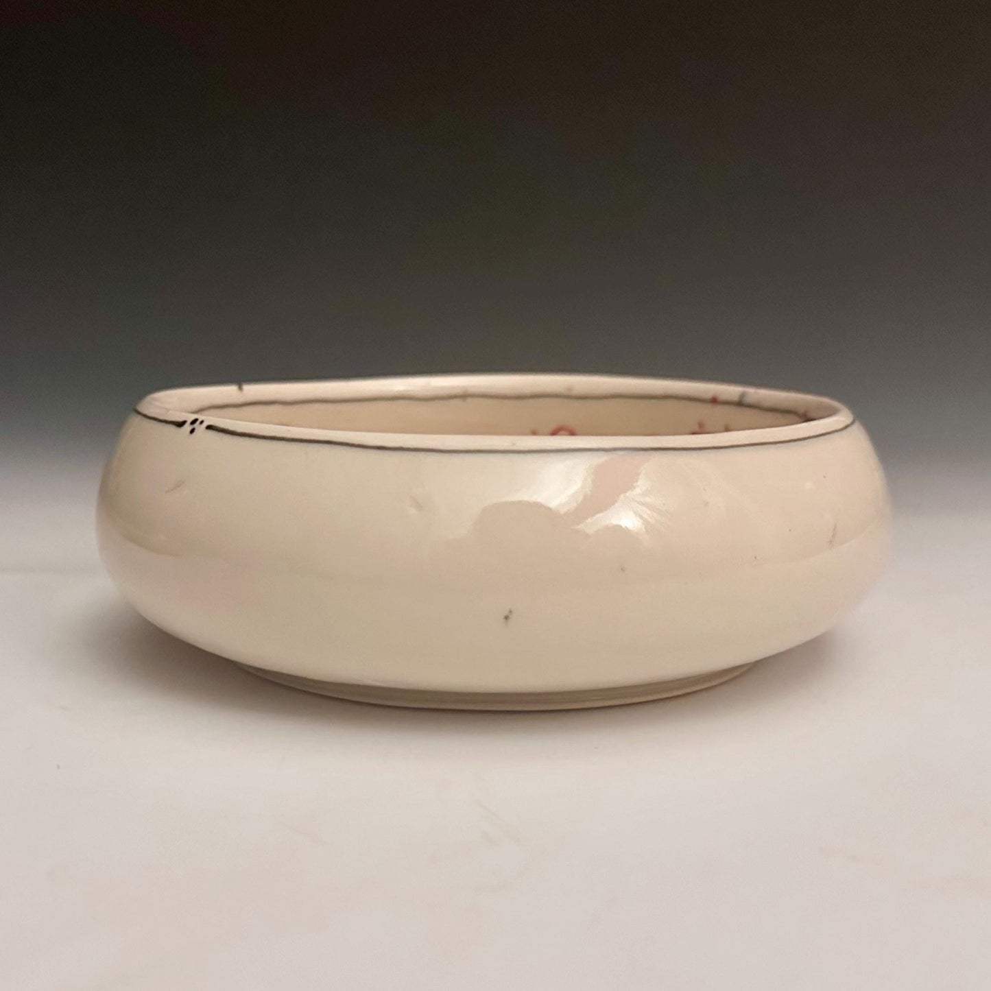 Pottery Bowl Cherry Blossom Ceramic Bowl