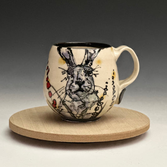 Floppy Eared Bunny Mug Coffee Cup J2409
