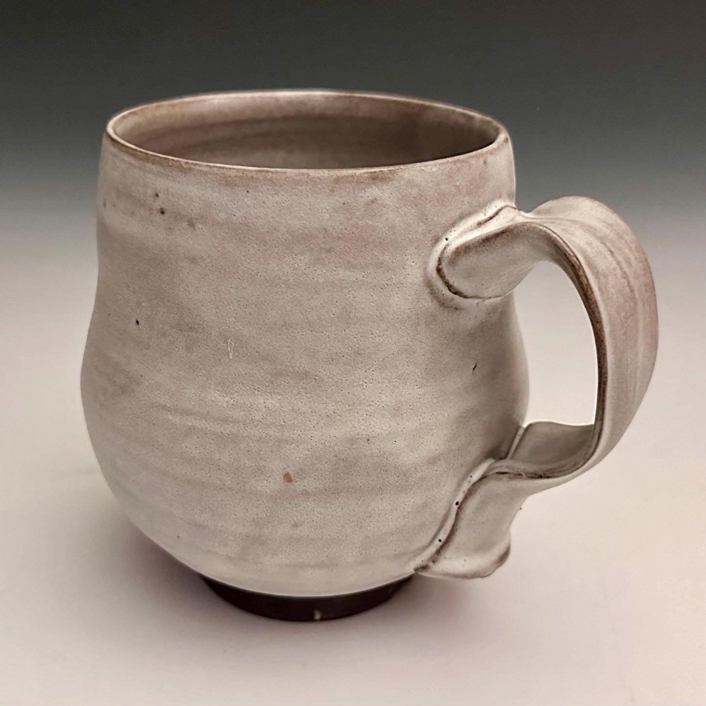 Rustic Polka Dot Mug Stoneware Ceramic  Mug N009
