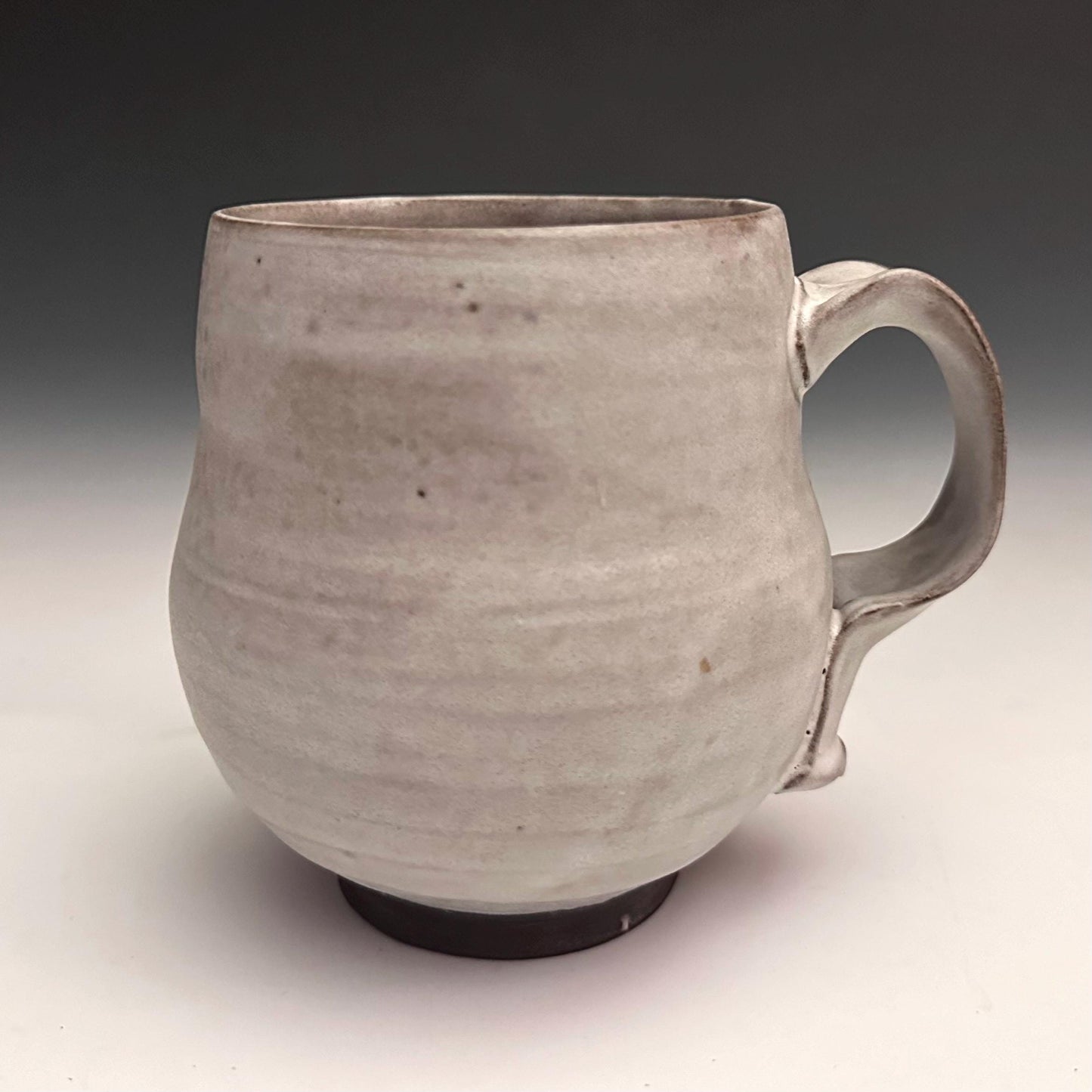 Rustic Polka Dot Mug Stoneware Ceramic  Mug N009